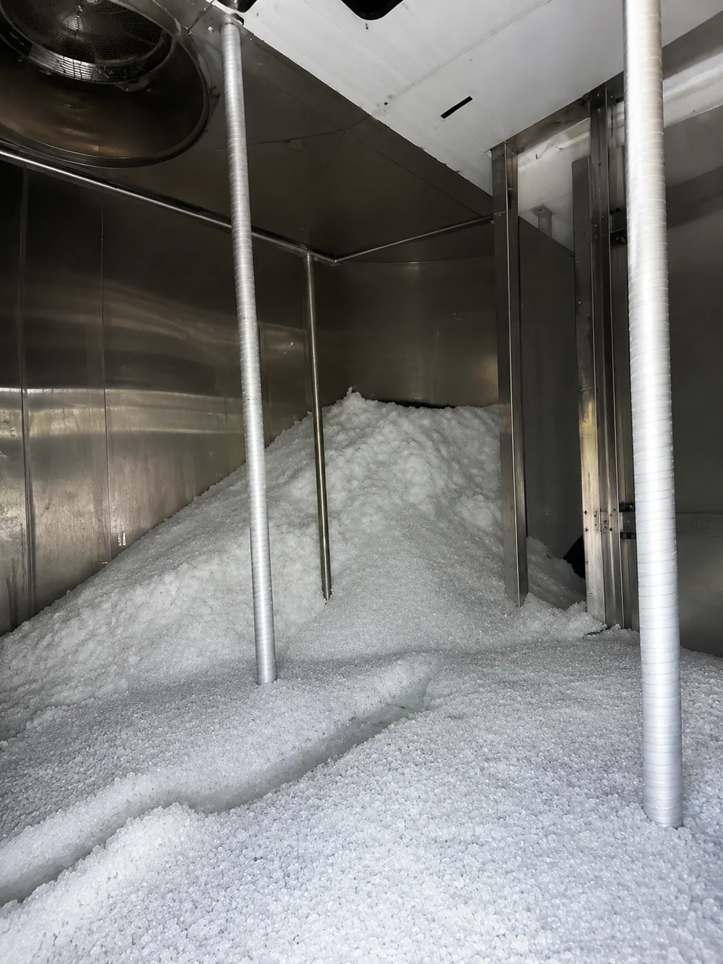 Hielo en escama de TOLDOTSA